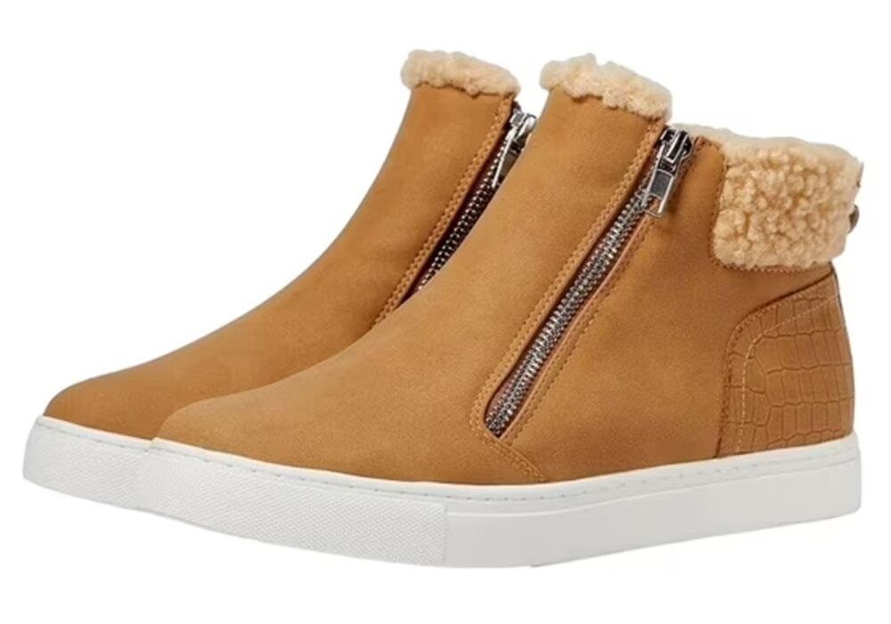 Dolce Vita Womens Adelyne Ankle Booties Size 7.5 Camel Tan NWOB
